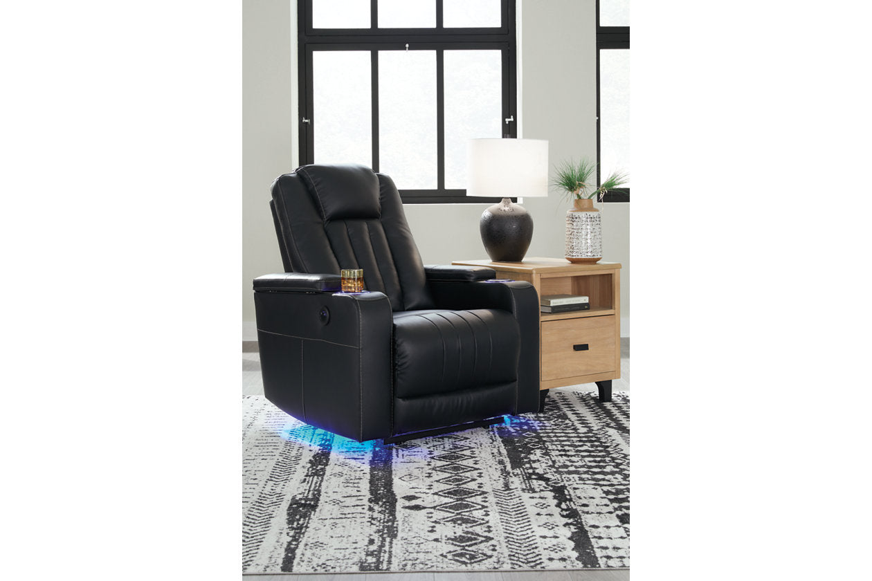Center Point Black Recliner - 2400429 - Bien Home Furniture &amp; Electronics