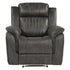 Centeroak Brownish Gray Reclining Chair - 9479BRG-1 - Bien Home Furniture & Electronics