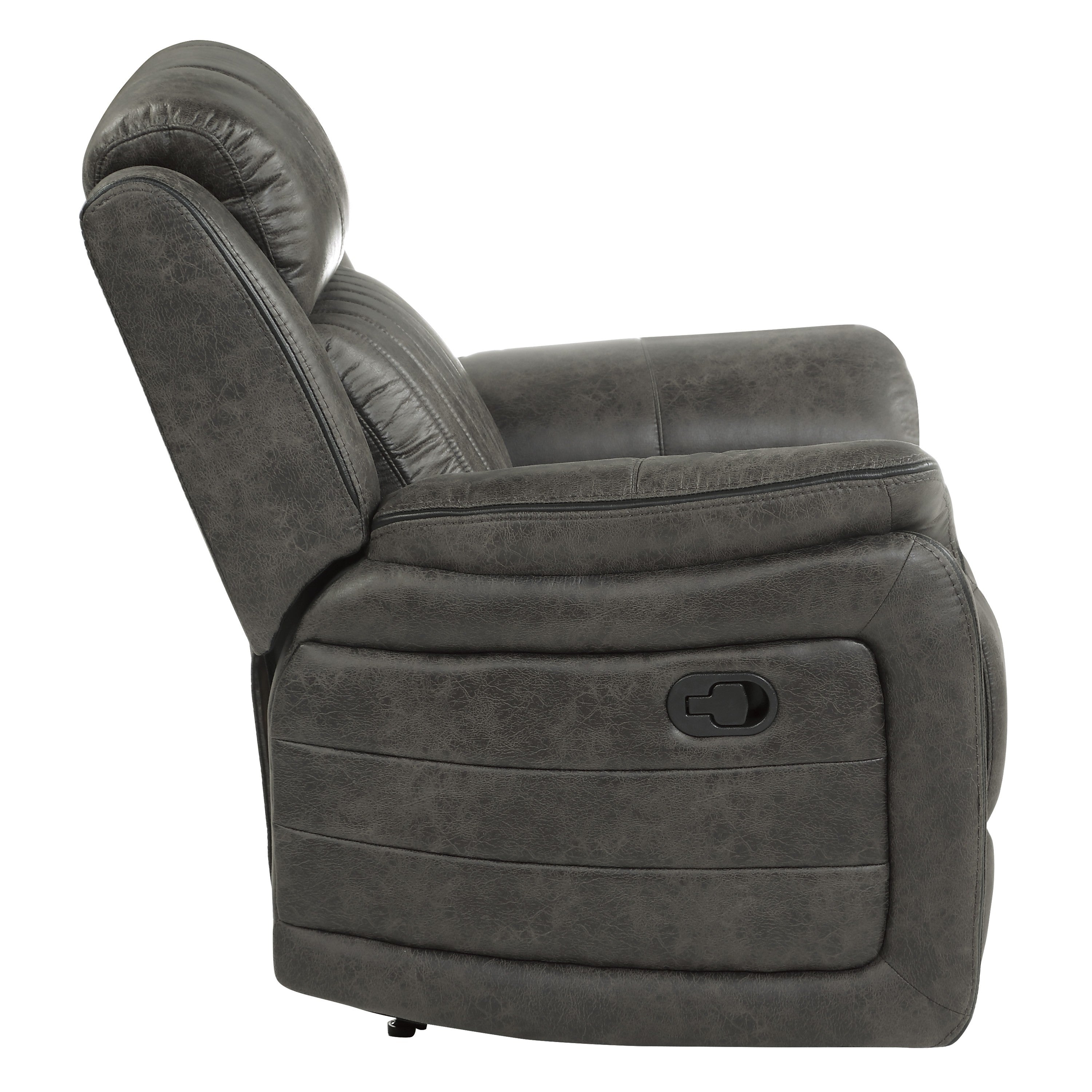 Centeroak Brownish Gray Reclining Chair - 9479BRG-1 - Bien Home Furniture &amp; Electronics