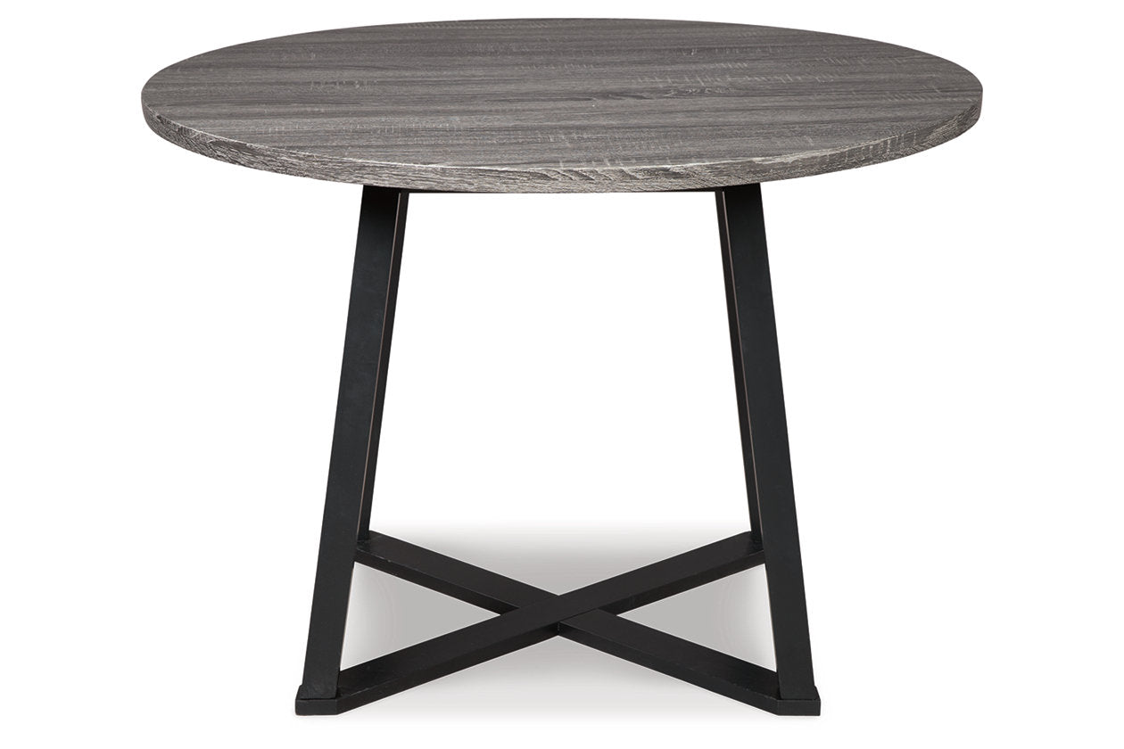 Centiar Gray/Black Dining Table - D372-16 - Bien Home Furniture &amp; Electronics