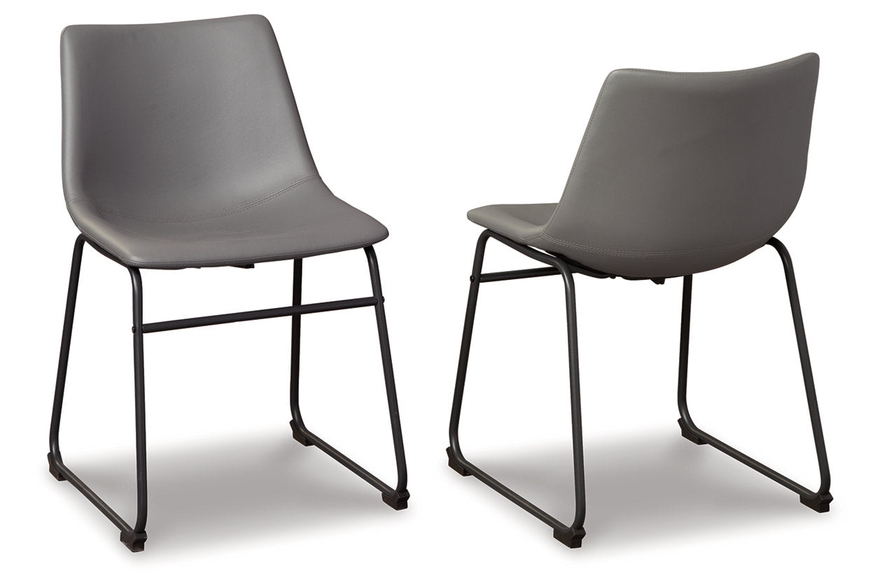 Centiar Gray Dining Chair, Set of 2 - D372-08 - Bien Home Furniture &amp; Electronics