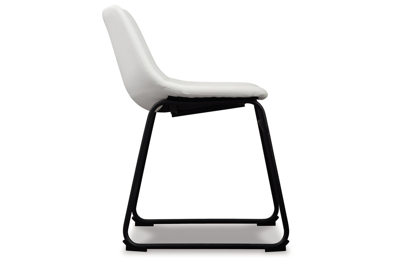 Centiar White Dining Chair, Set of 2 - D372-07 - Bien Home Furniture &amp; Electronics