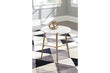Chadton White/Gold Finish Accent Table - A4000004 - Bien Home Furniture & Electronics