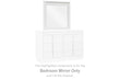 Chalanna White Bedroom Mirror - B822-36 - Bien Home Furniture & Electronics