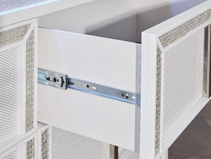 Chalanna White Dresser - B822-31 - Bien Home Furniture &amp; Electronics