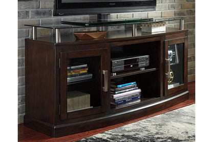 Chanceen Dark Brown 60&quot; TV Stand - W757-48 - Bien Home Furniture &amp; Electronics
