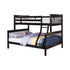Chapman Twin over Full Bunk Bed Black - 460259 - Bien Home Furniture & Electronics