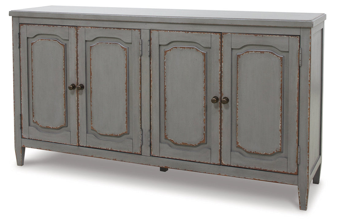Charina Antique Gray Accent Cabinet - T784-40 - Bien Home Furniture &amp; Electronics