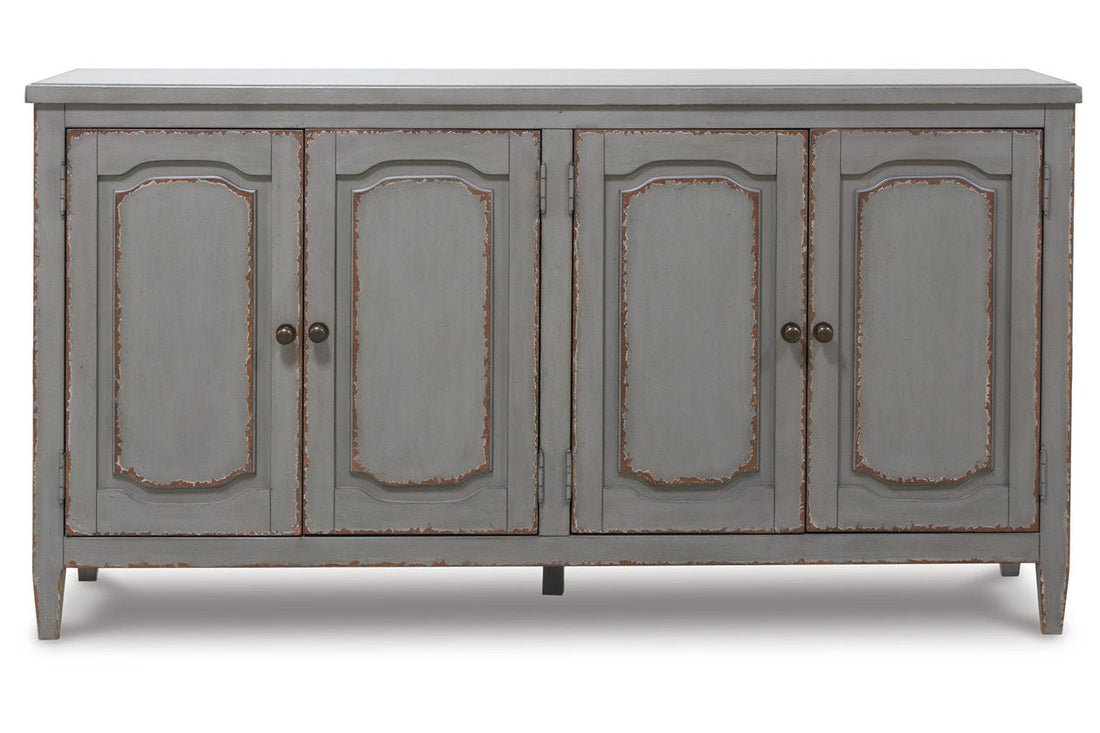 Charina Antique Gray Accent Cabinet - T784-40 - Bien Home Furniture &amp; Electronics