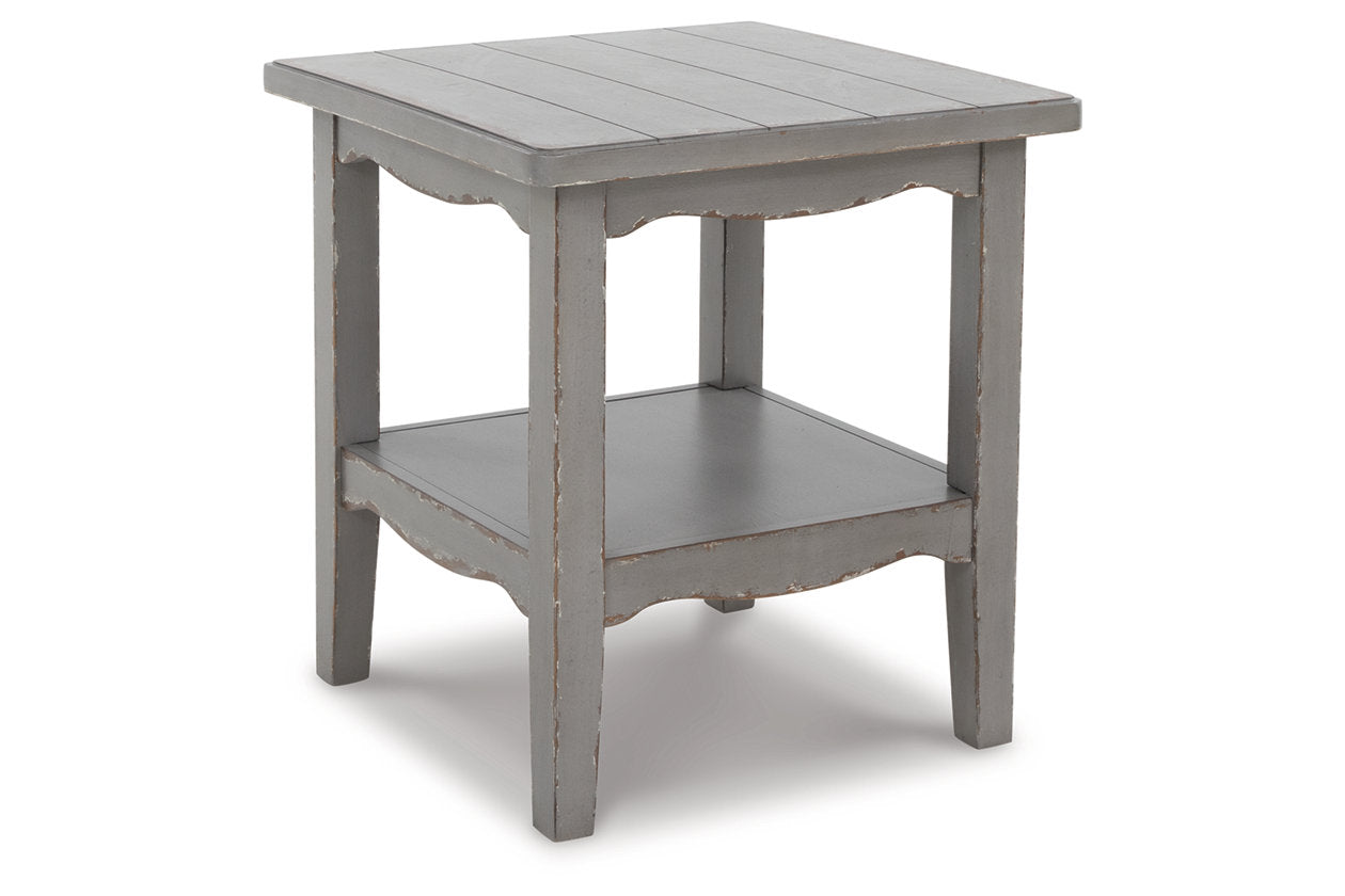 CHARINA Antique Gray End Table - T784-2 - Bien Home Furniture &amp; Electronics