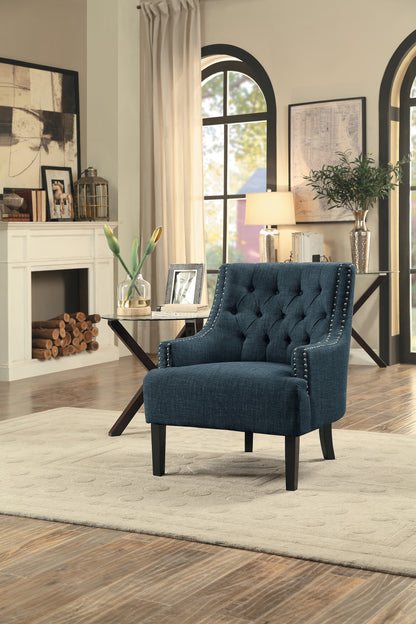 Charisma Indigo Accent Chair - 1194IN - Bien Home Furniture &amp; Electronics