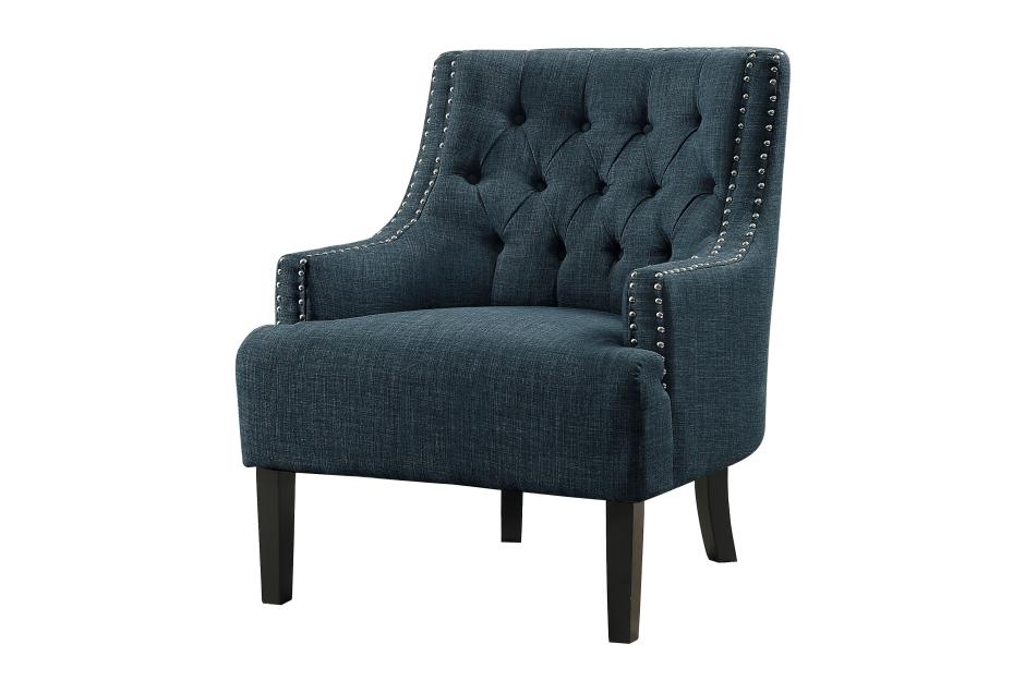 Charisma Indigo Accent Chair - 1194IN - Bien Home Furniture &amp; Electronics