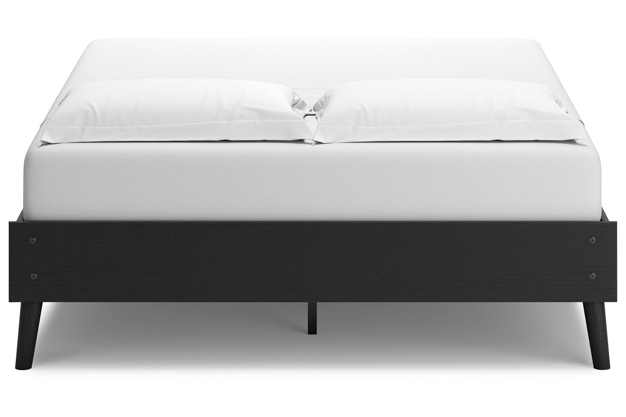 Charlang Black Queen Platform Bed - EB1198-113 - Bien Home Furniture &amp; Electronics