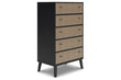 Charlang Two-tone Chest of Drawers - EB1198-245 - Bien Home Furniture & Electronics