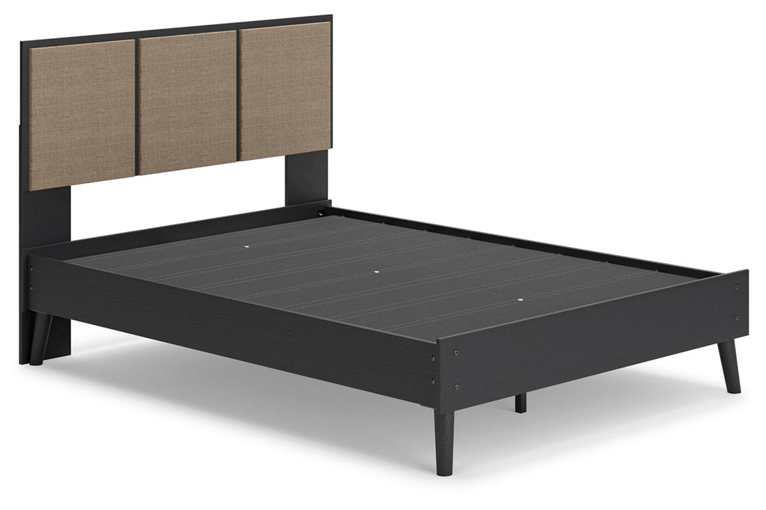 Charlang Two-tone Full Panel Platform Bed - SET | EB1198-112 | EB1198-156 - Bien Home Furniture &amp; Electronics