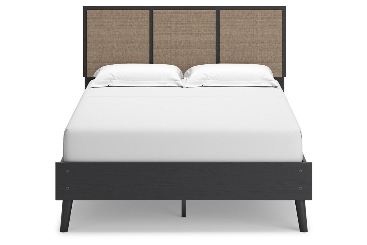 Charlang Two-tone Full Panel Platform Bed - SET | EB1198-112 | EB1198-156 - Bien Home Furniture &amp; Electronics