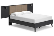 Charlang Two-tone Full Panel Platform Bed with 2 Extensions - SET | EB1198-112 | EB1198-156 | EB1198-102 - Bien Home Furniture & Electronics