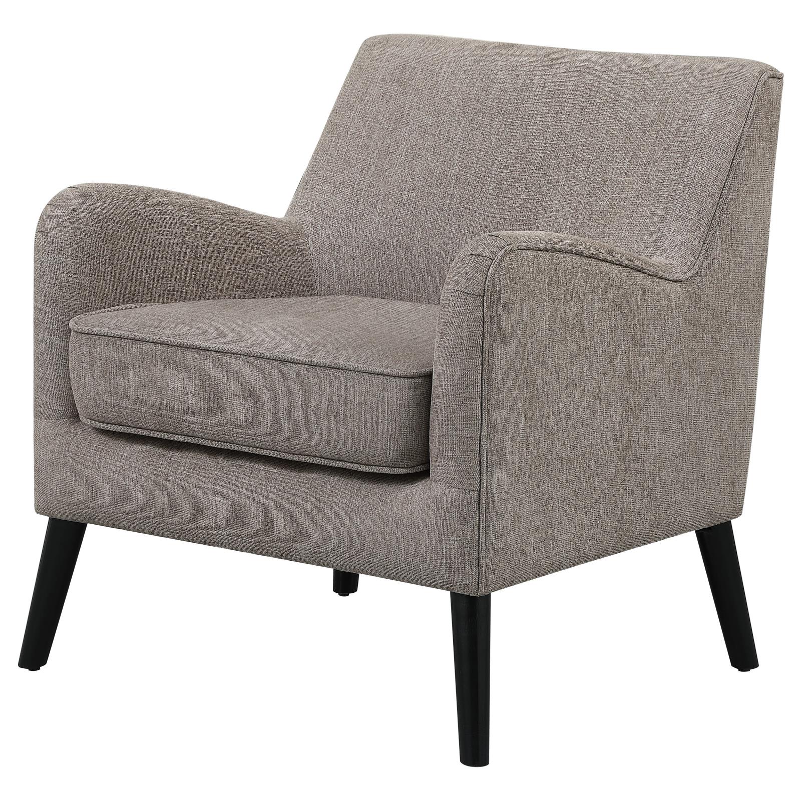 Charlie Upholstered Accent Chair with Reversible Seat Cushion - 909474 - Bien Home Furniture &amp; Electronics