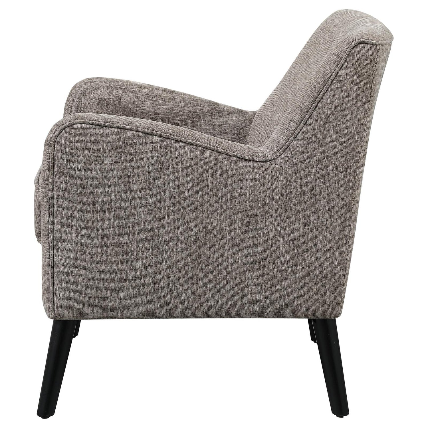 Charlie Upholstered Accent Chair with Reversible Seat Cushion - 909474 - Bien Home Furniture &amp; Electronics