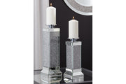 Charline Mirror Candle Holder, Set of 2 - A2000410 - Bien Home Furniture & Electronics