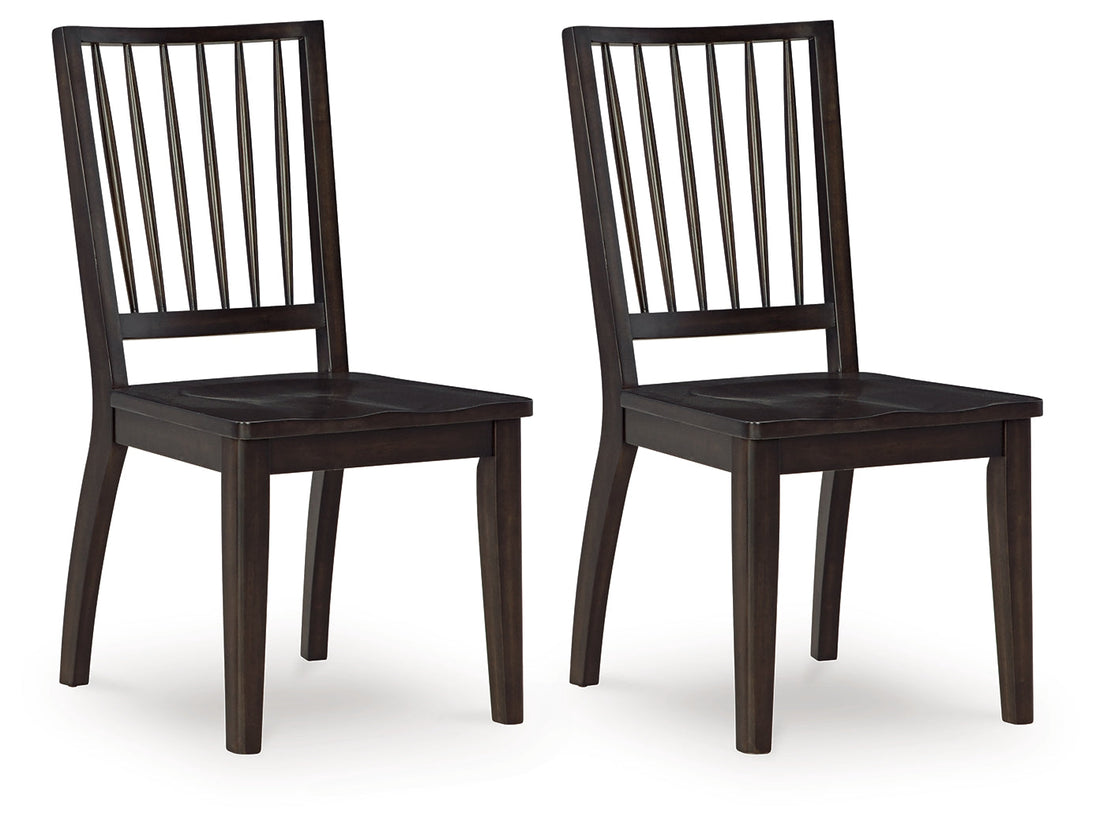 Charterton Brown Dining Chair, Set of 2 - D753-01 - Bien Home Furniture &amp; Electronics