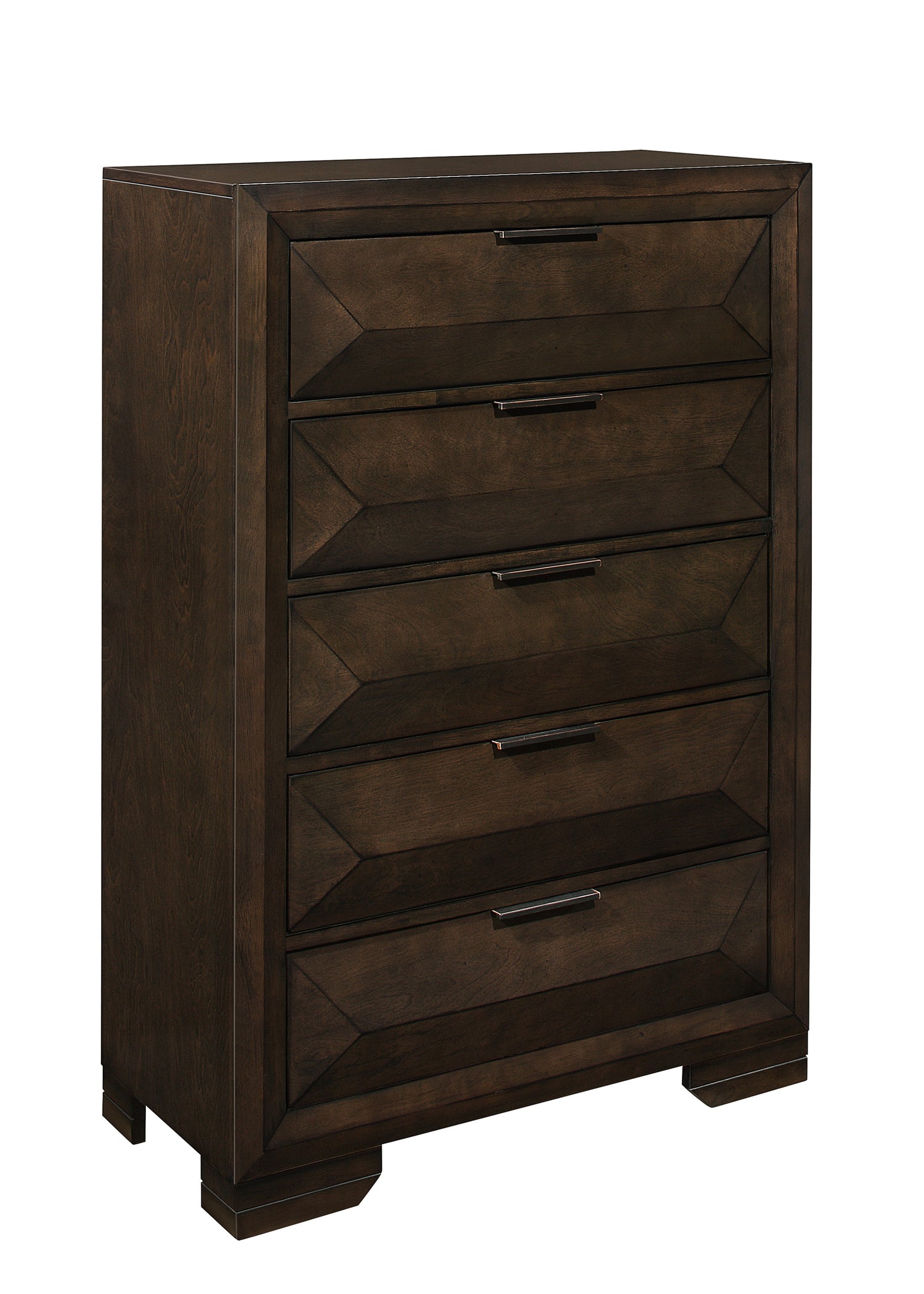 Chesky Bookcase Storage Platform Bedroom Set - SET | 1753K-1 | 1753K-DW | 1753-3 | 1753-4 | 1753-5 | 1753-6 - Bien Home Furniture &amp; Electronics