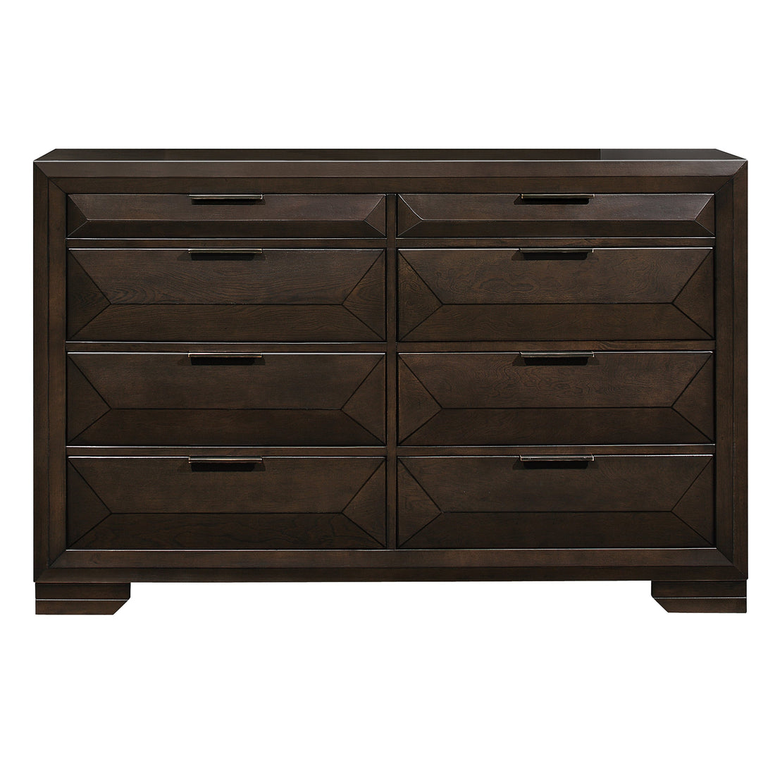 Chesky Warm Espresso Dresser - 1753-5 - Bien Home Furniture &amp; Electronics