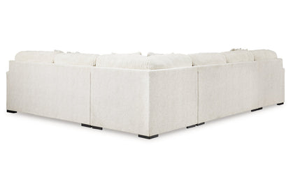 Chessington Ivory 4-Piece Sectional with Chaise - 61904S3 - Bien Home Furniture &amp; Electronics