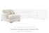 Chessington Ivory Left-Arm Facing Corner Chaise - 6190416 - Bien Home Furniture & Electronics
