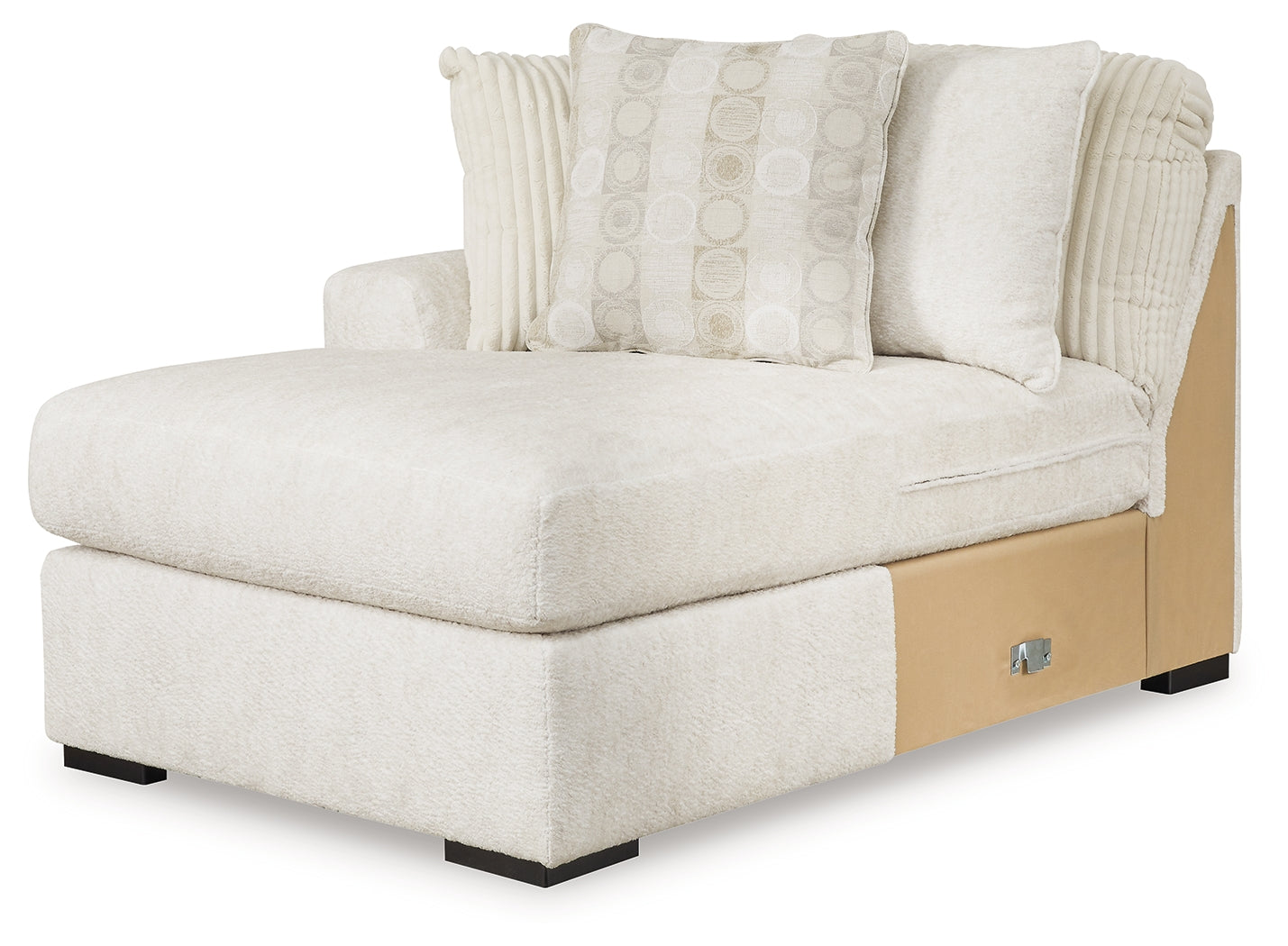 Chessington Ivory Left-Arm Facing Corner Chaise - 6190416 - Bien Home Furniture &amp; Electronics