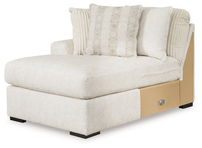 Chessington Ivory Left-Arm Facing Corner Chaise - 6190416 - Bien Home Furniture &amp; Electronics