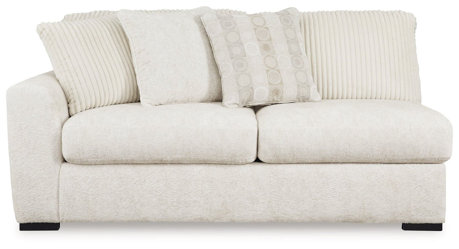 Chessington Ivory Left-Arm Facing Sofa - 6190466 - Bien Home Furniture &amp; Electronics