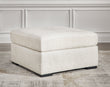 Chessington Ivory Oversized Accent Ottoman - 6190408 - Bien Home Furniture & Electronics