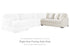 Chessington Ivory Right-Arm Facing Sofa - 6190467 - Bien Home Furniture & Electronics