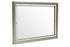 Chevanna Platinum Bedroom Mirror (Mirror Only) - B744-36 - Bien Home Furniture & Electronics
