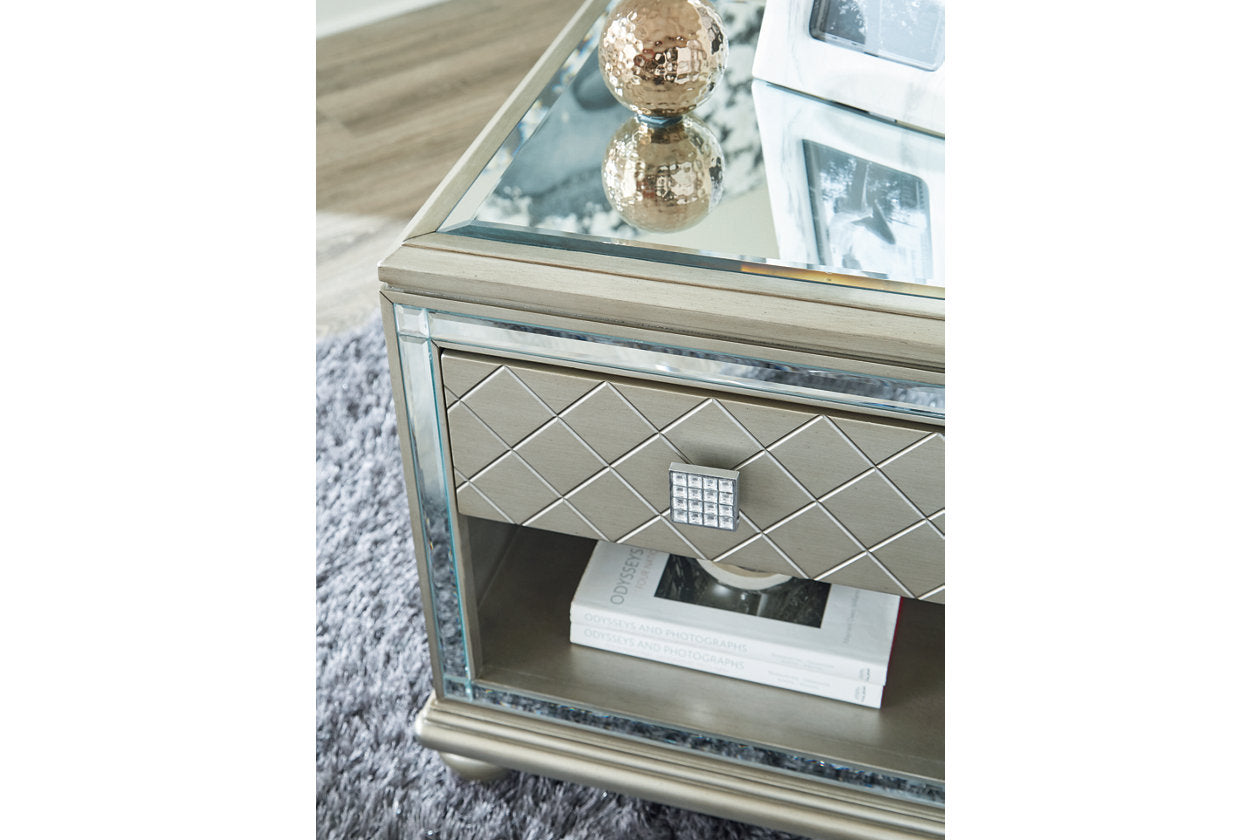 Chevanna Platinum End Table - T942-3 - Bien Home Furniture &amp; Electronics