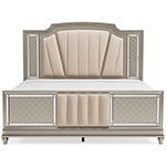 Chevanna Platinum King/California King Upholstered Panel Headboard - B744-58 - Bien Home Furniture &amp; Electronics