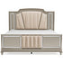 Chevanna Platinum King/California King Upholstered Panel Headboard - B744-58 - Bien Home Furniture & Electronics