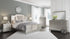 Chevanna Platinum LED Upholstered Panel Bedroom Set - SET | B744-54 | B744-57 | B744-96 | B744-92 | B744-46 - Bien Home Furniture & Electronics