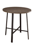 Chevre Brown/Gray Round Counter Height Table - 5607-36RD - Bien Home Furniture & Electronics