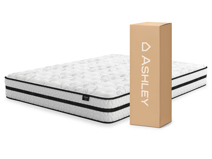 Chime 10 Inch Hybrid White California King Mattress in a Box - M69651 - Bien Home Furniture &amp; Electronics