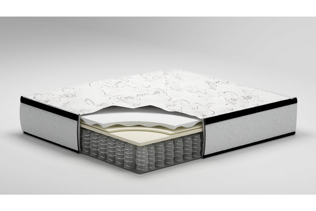 Chime 12 Inch Hybrid White Full Mattress in a Box - M69721 - Bien Home Furniture &amp; Electronics