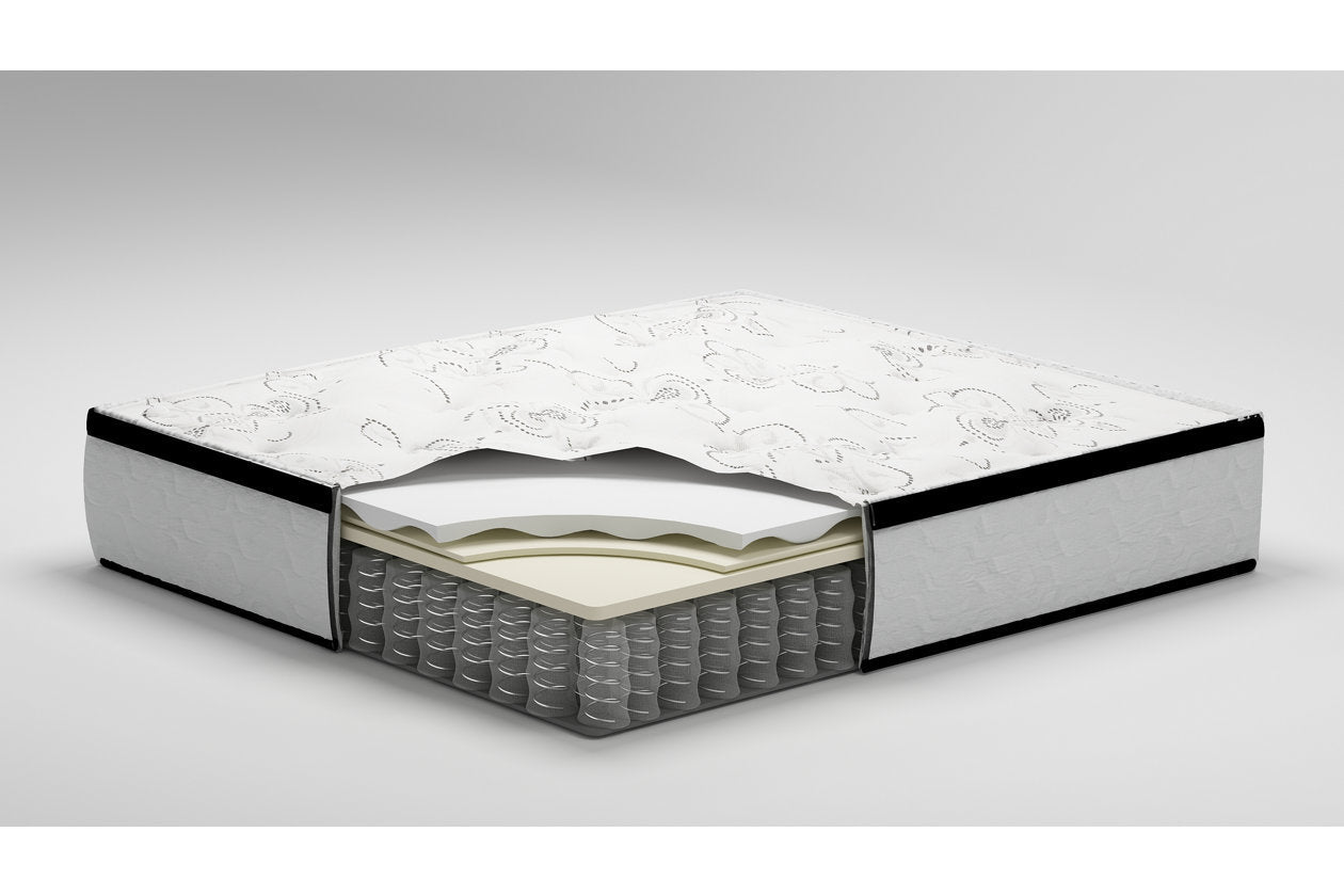 Chime 12 Inch Hybrid White King Mattress in a Box - M69741 - Bien Home Furniture &amp; Electronics