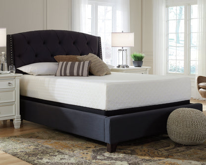 Chime 12 Inch Memory Foam White California King Mattress in a Box - M72751 - Bien Home Furniture &amp; Electronics