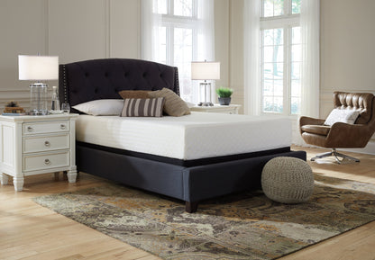 Chime 12 Inch Memory Foam White California King Mattress in a Box - M72751 - Bien Home Furniture &amp; Electronics
