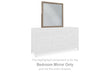 Chrestner Gray Bedroom Mirror (Mirror Only) - B983-36 - Bien Home Furniture & Electronics