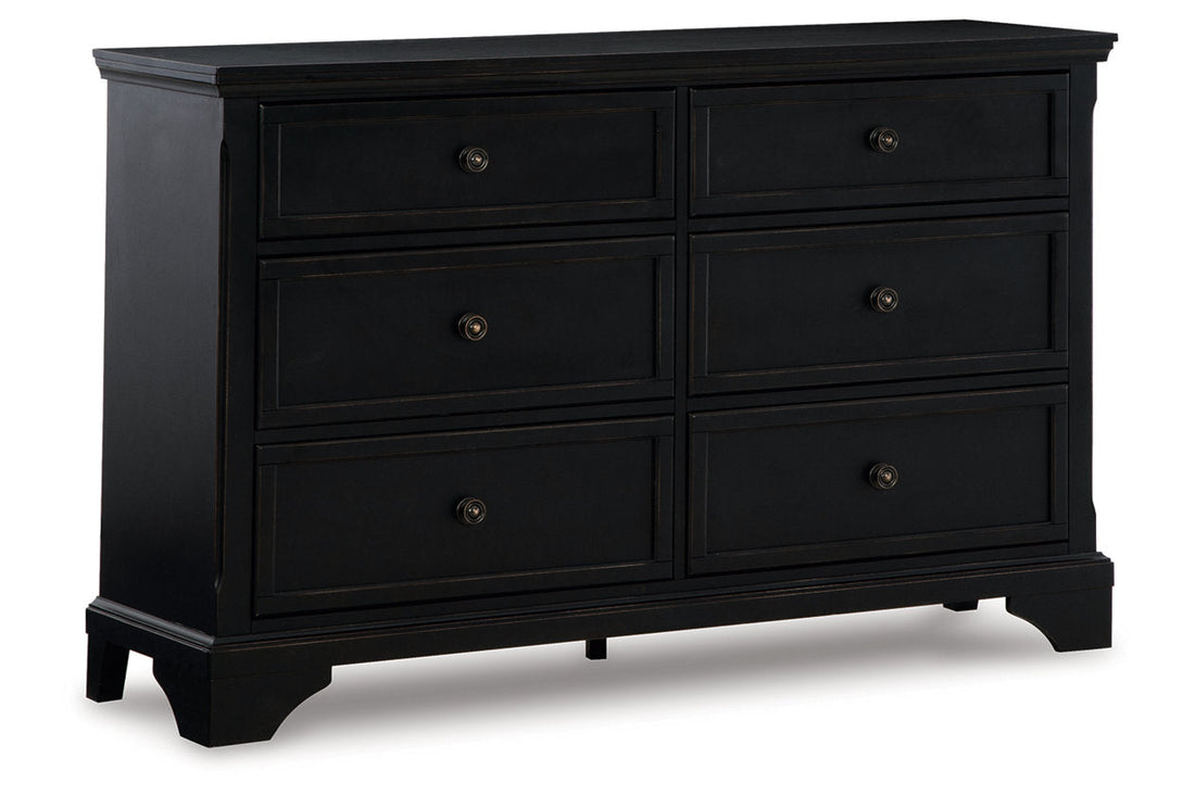 Chylanta Black Dresser - B739-31 - Bien Home Furniture &amp; Electronics