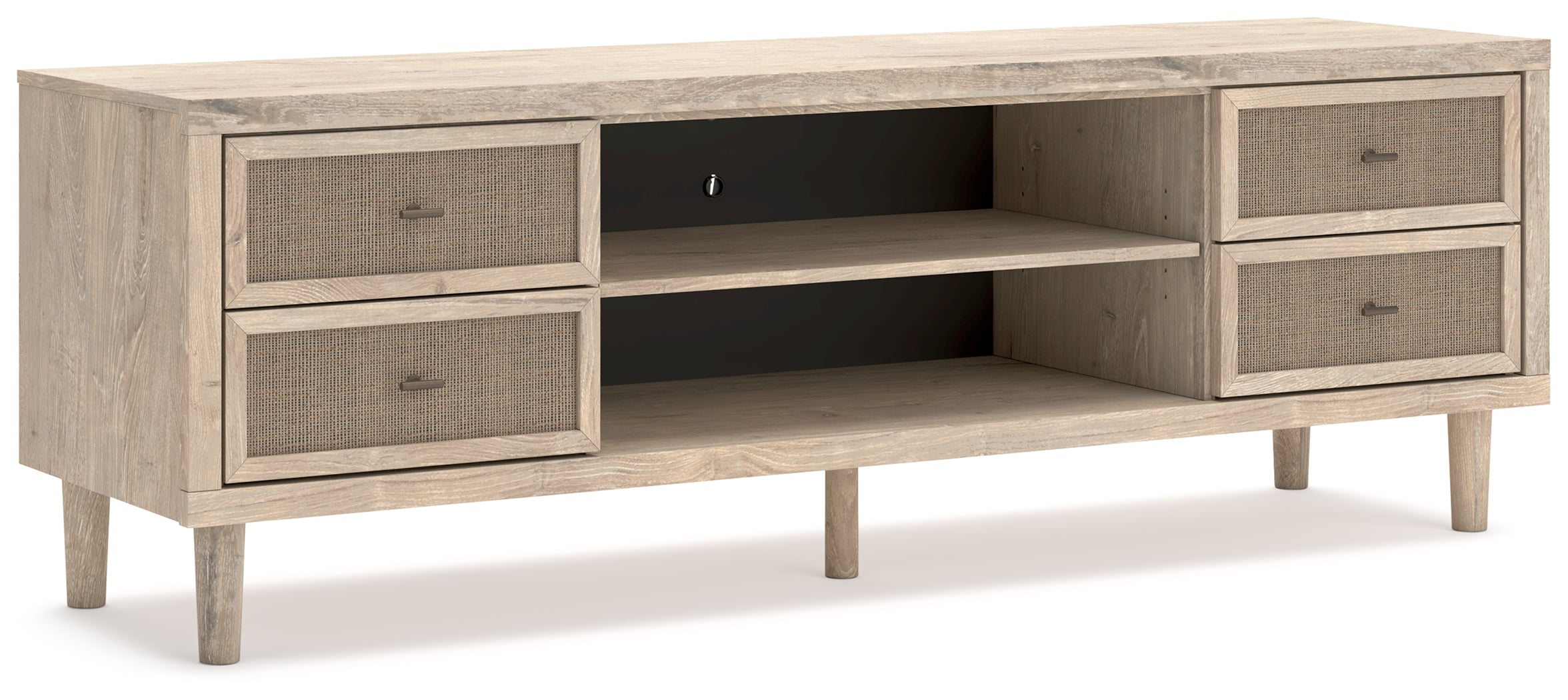 Cielden Two-tone 62" TV Stand - W1199-68 - Bien Home Furniture &amp; Electronics