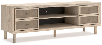 Cielden Two-tone 62" TV Stand - W1199-68 - Bien Home Furniture &amp; Electronics
