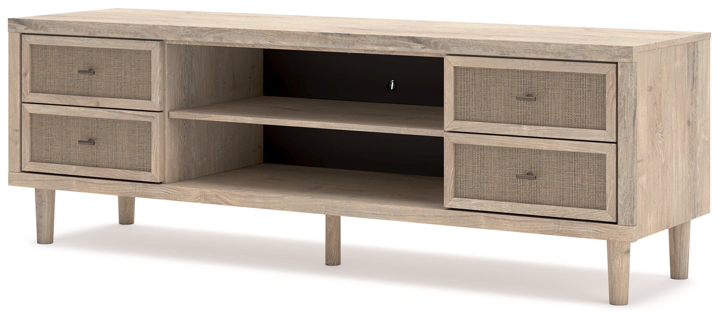 Cielden Two-tone 62" TV Stand - W1199-68 - Bien Home Furniture &amp; Electronics